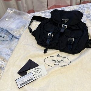 Authentic Prada Backpack